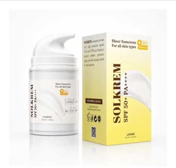SOLKREM SPF 50+ PA++++ Sheer Sunscreen